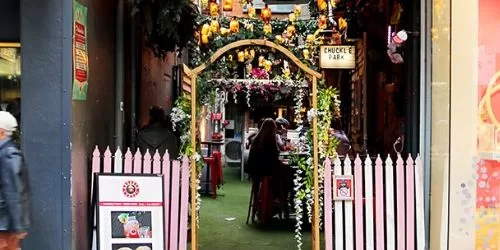 A photo of Chuckle Park laneway bar in Melbourne, Victoria