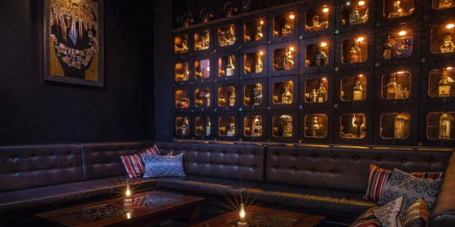 a photo of eau de vie whisky bar in Melbourne Australia